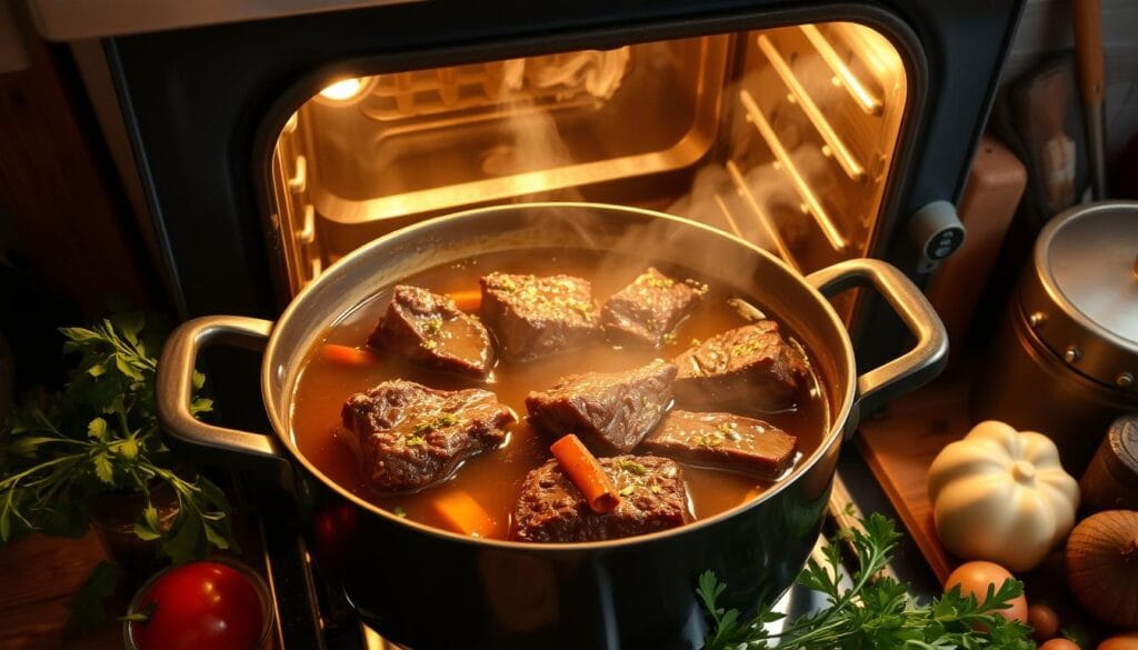 Oven-Braised Beef Short Ribs Cooking Process