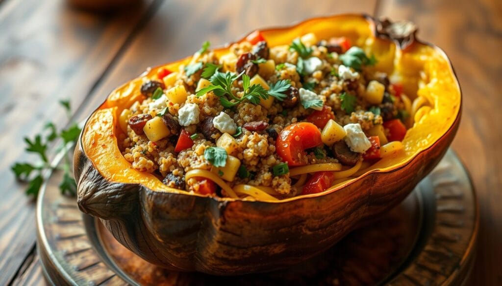 stuffed spaghetti squash