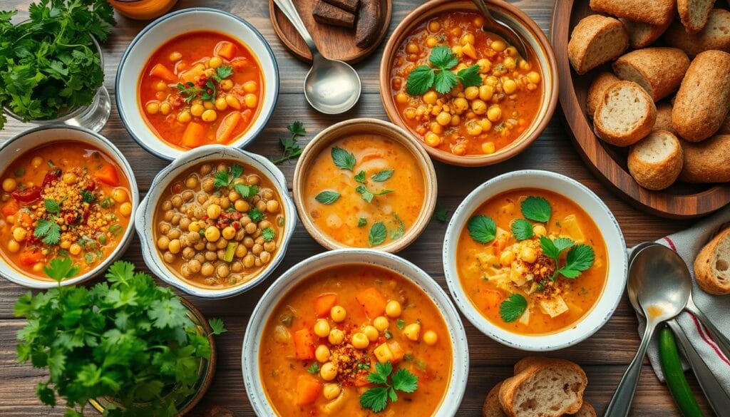 Vegan Protein Soups and Stews