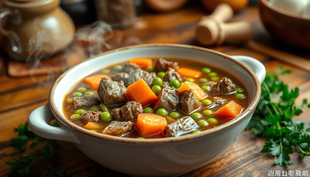 beef and vegetable soup