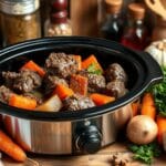 beef heart crock pot recipe