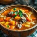 vegetable beef soup recipes